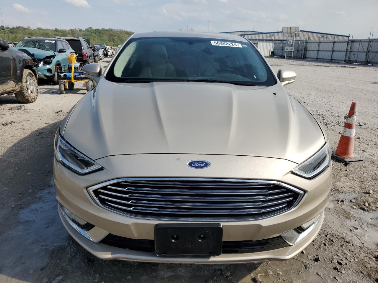 Photo 4 VIN: 3FA6P0RU0HR267605 - FORD FUSION 