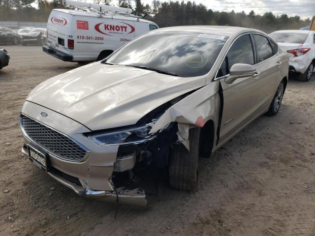 Photo 1 VIN: 3FA6P0RU0KR141073 - FORD FUSION TIT 