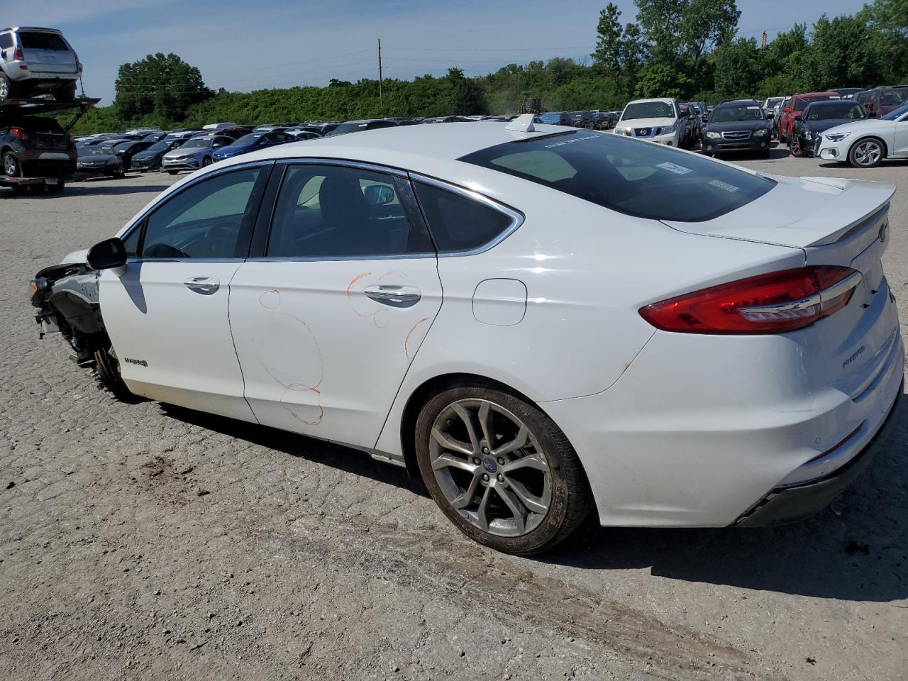 Photo 1 VIN: 3FA6P0RU0KR185509 - FORD FUSION 