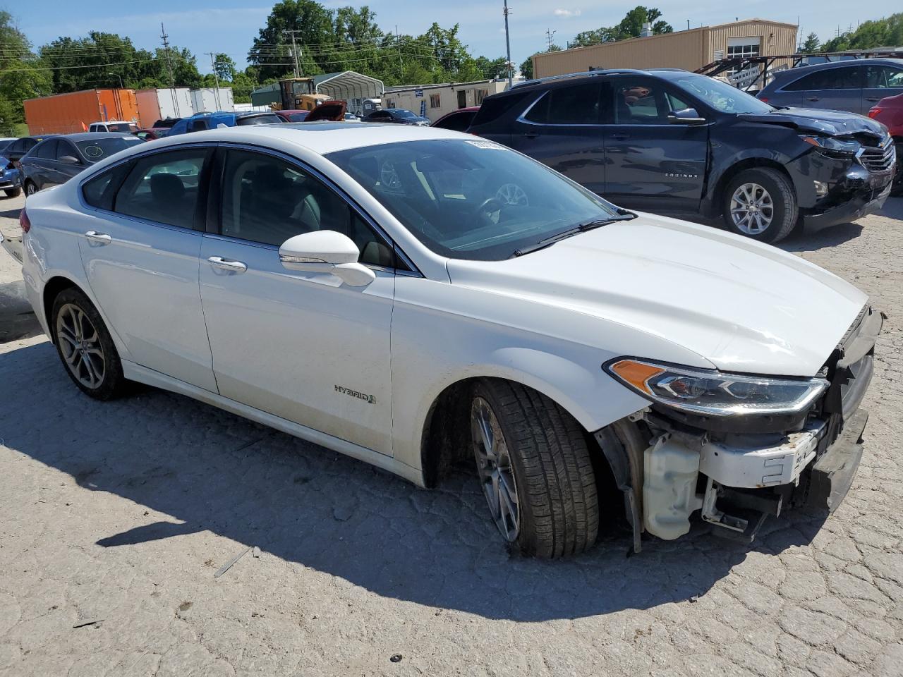 Photo 3 VIN: 3FA6P0RU0KR185509 - FORD FUSION 