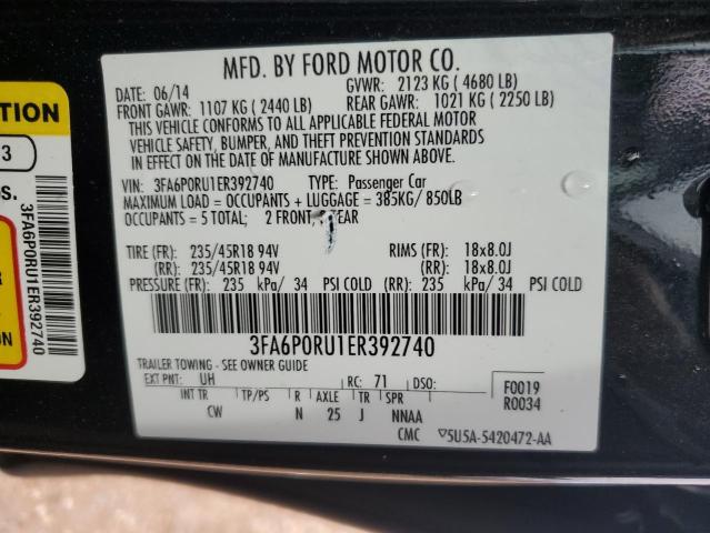 Photo 11 VIN: 3FA6P0RU1ER392740 - FORD FUSION TIT 