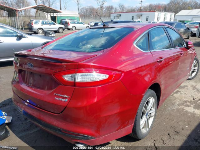 Photo 3 VIN: 3FA6P0RU1GR271905 - FORD FUSION HYBRID 