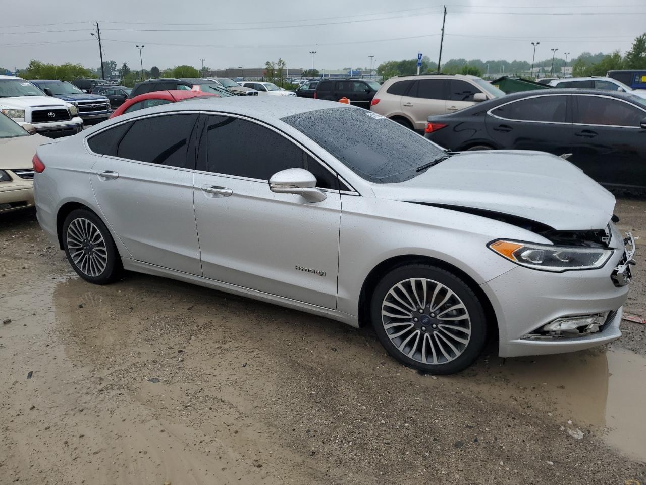 Photo 3 VIN: 3FA6P0RU1JR252164 - FORD FUSION 