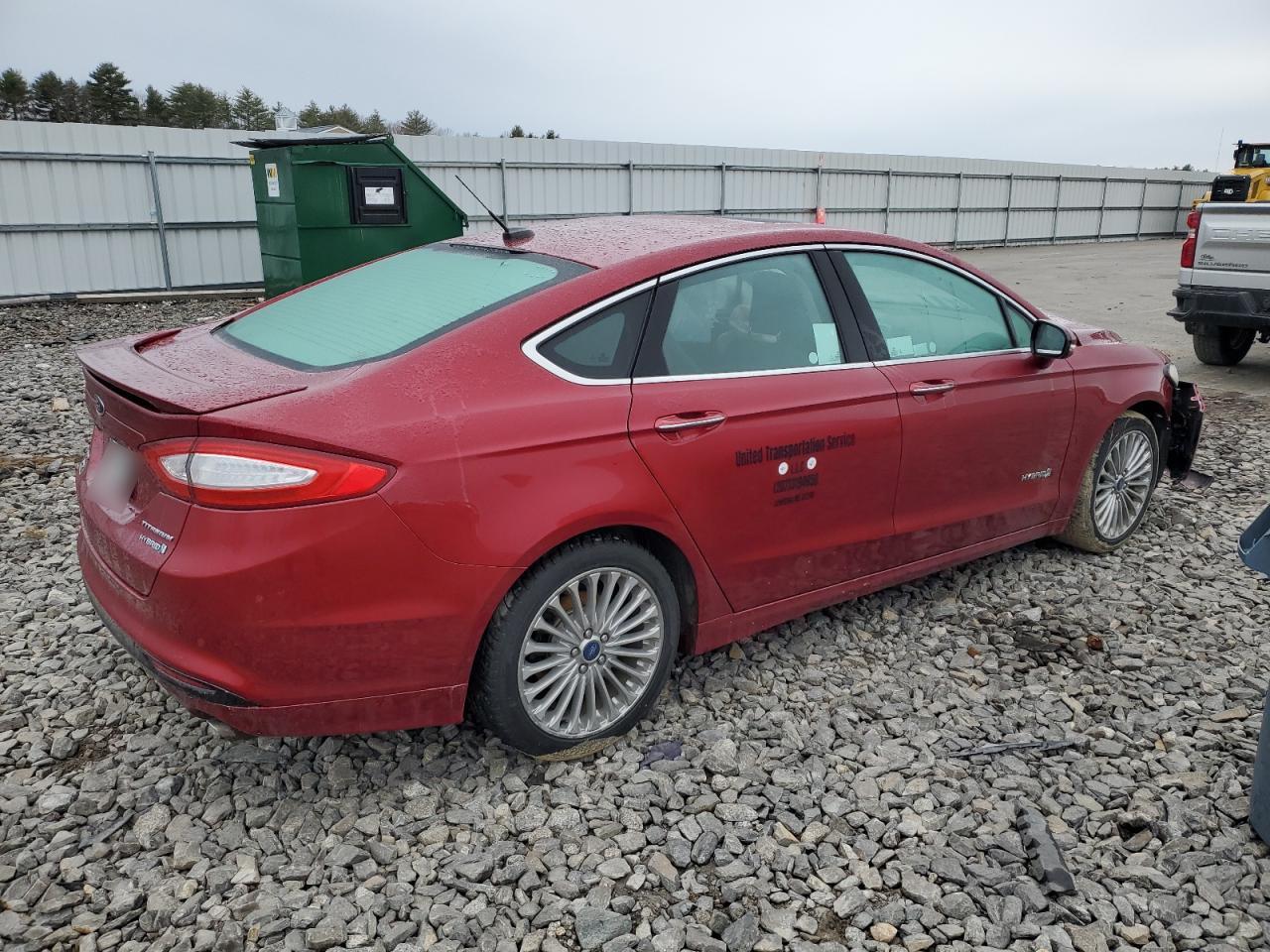 Photo 2 VIN: 3FA6P0RU2ER378698 - FORD FUSION 