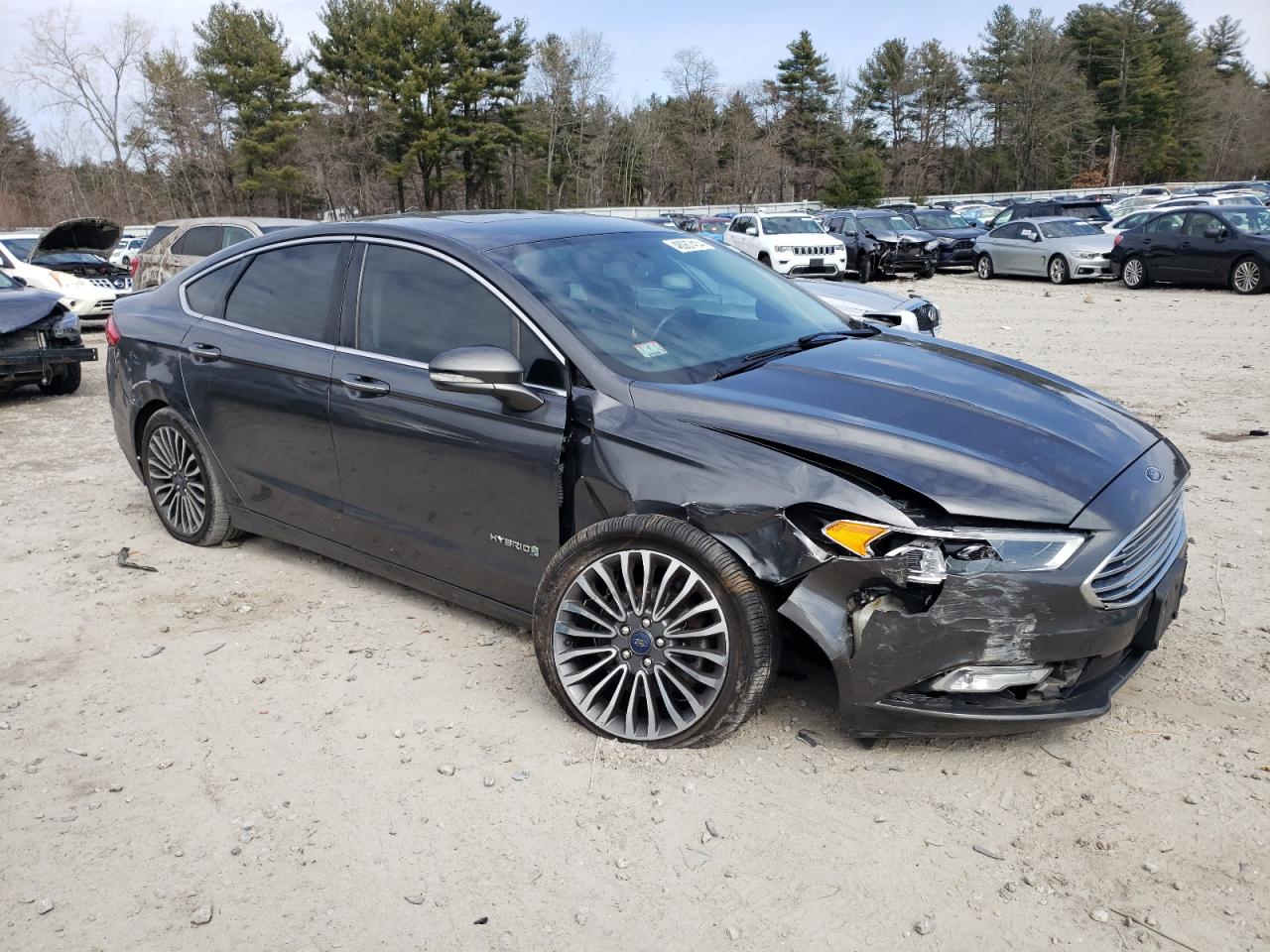 Photo 3 VIN: 3FA6P0RU2HR382061 - FORD FUSION 