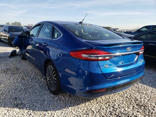 Photo 2 VIN: 3FA6P0RU2JR181881 - FORD FUSION 