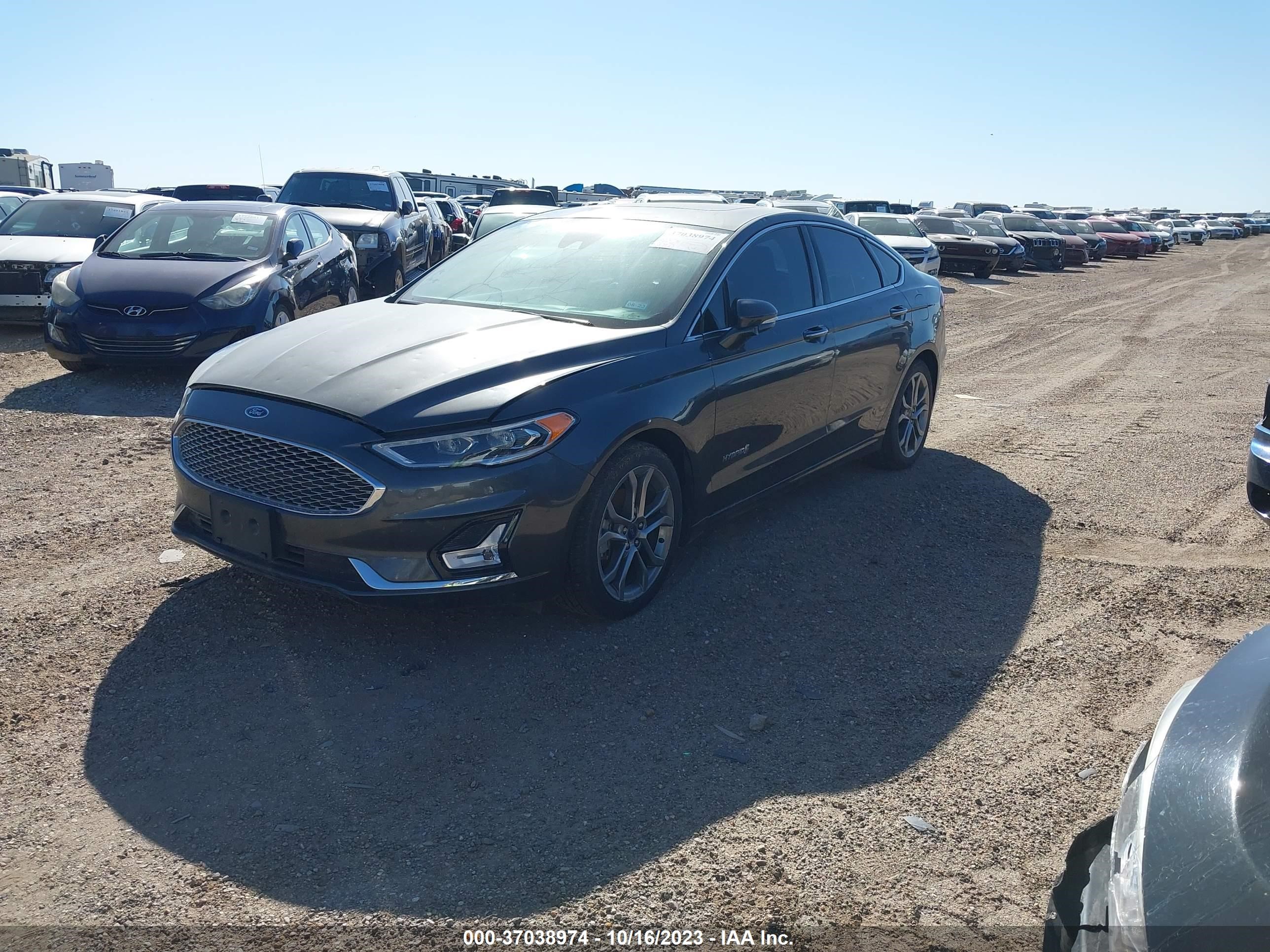 Photo 1 VIN: 3FA6P0RU2KR117308 - FORD FUSION 