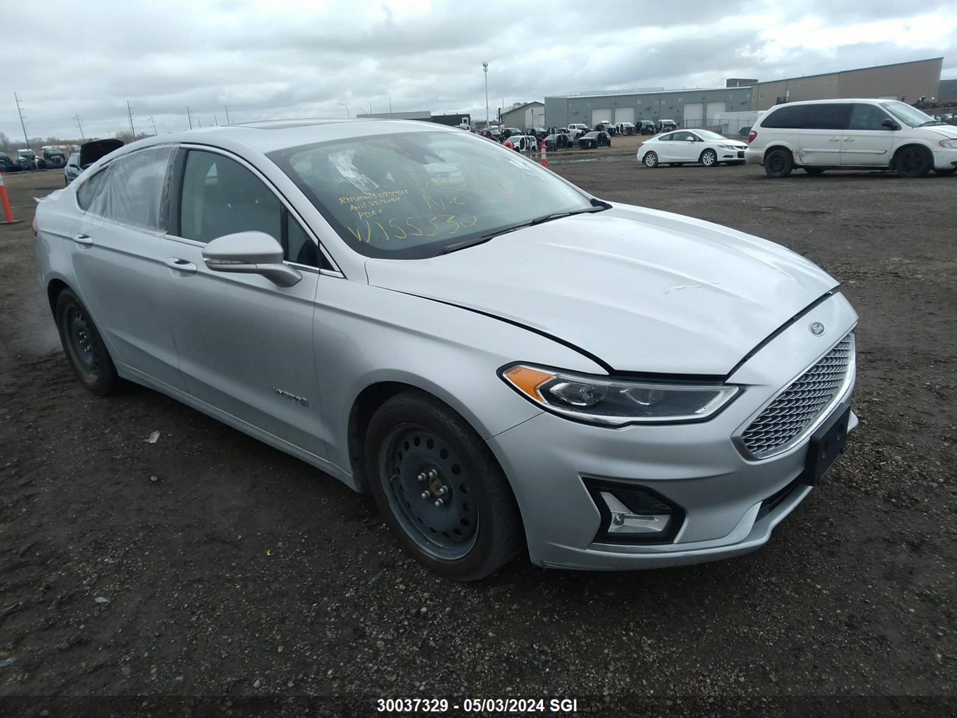 Photo 0 VIN: 3FA6P0RU2KR155332 - FORD FUSION 