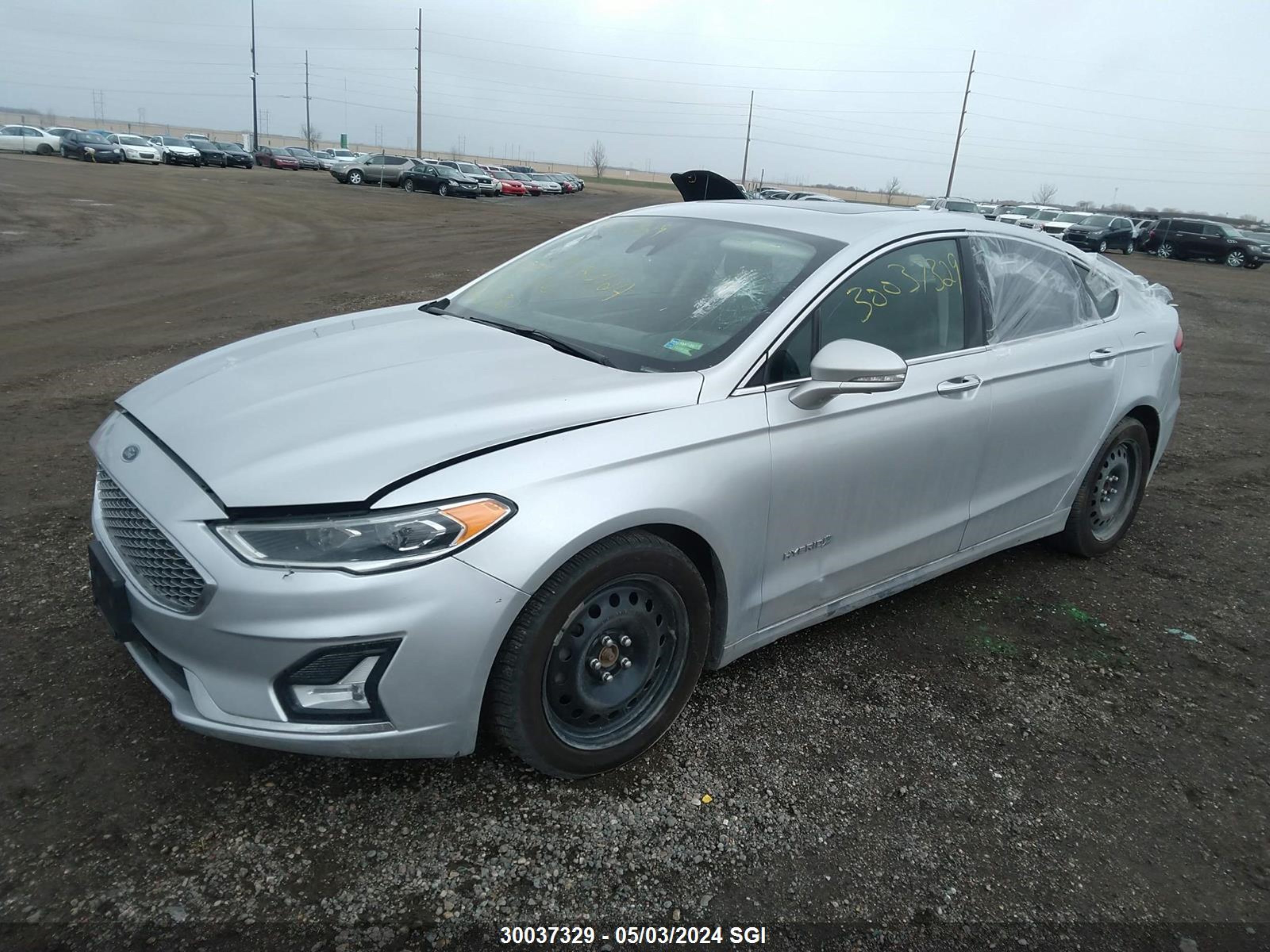 Photo 1 VIN: 3FA6P0RU2KR155332 - FORD FUSION 