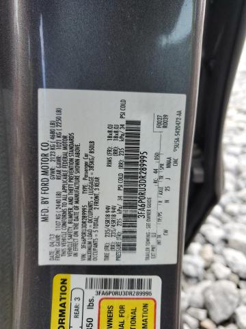 Photo 12 VIN: 3FA6P0RU3DR289995 - FORD FUSION 