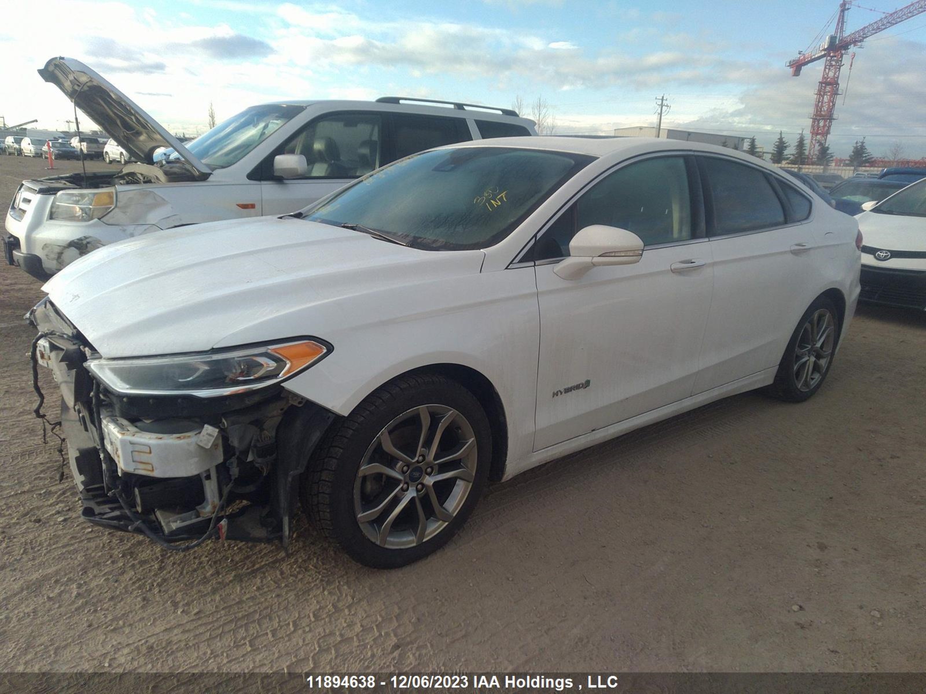 Photo 1 VIN: 3FA6P0RU3KR156165 - FORD FUSION 