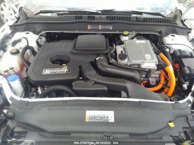 Photo 9 VIN: 3FA6P0RU4KR273074 - FORD FUSION HYBRID 