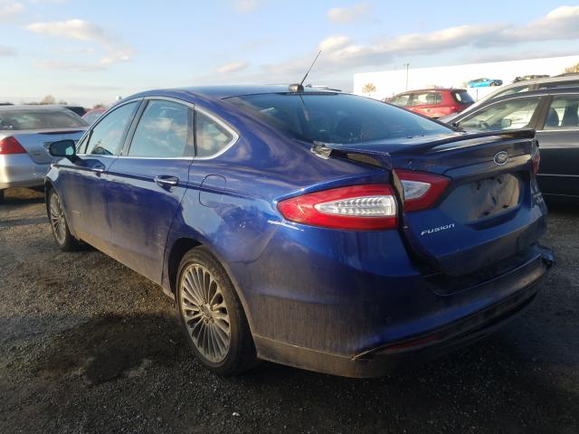 Photo 2 VIN: 3FA6P0RU5DR376216 - FORD FUSION TIT 