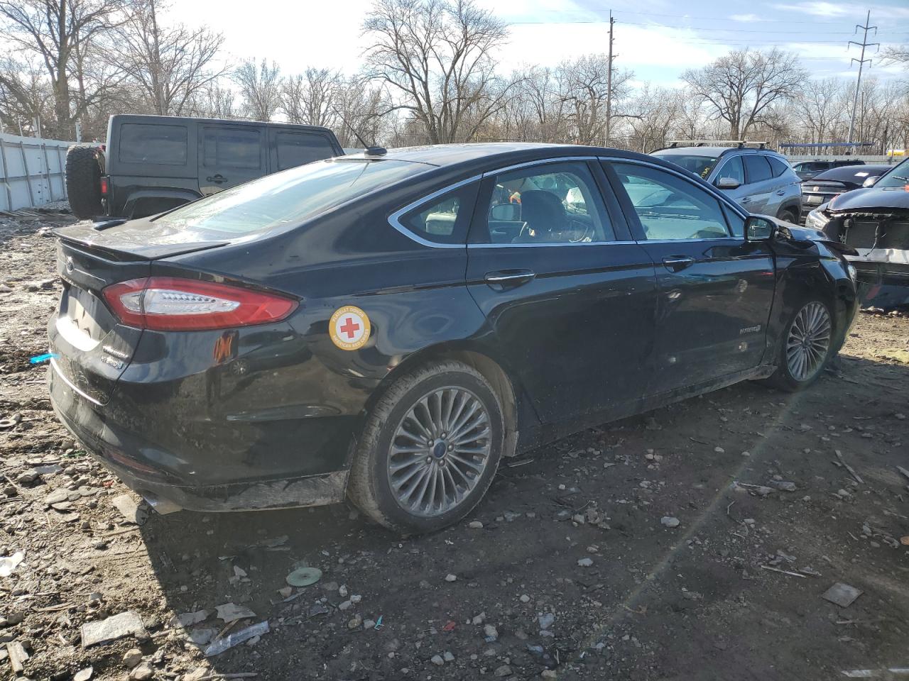 Photo 2 VIN: 3FA6P0RU5ER240153 - FORD FUSION 