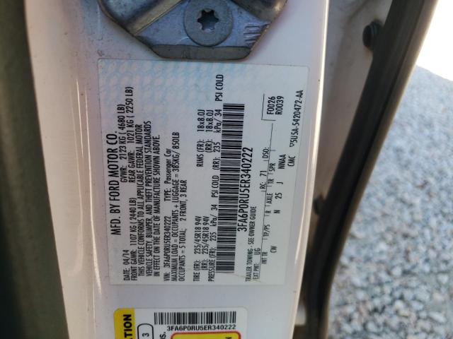 Photo 9 VIN: 3FA6P0RU5ER340222 - FORD FUSION TIT 