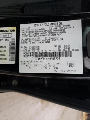 Photo 12 VIN: 3FA6P0RU6HR387229 - FORD FUSION TIT 