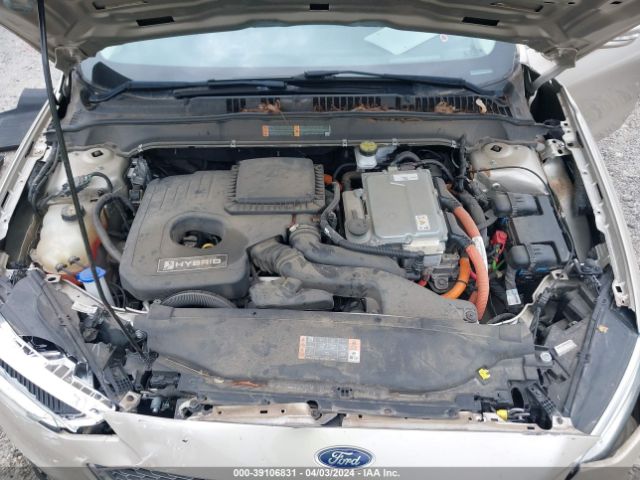 Photo 9 VIN: 3FA6P0RU6KR106330 - FORD FUSION HYBRID 