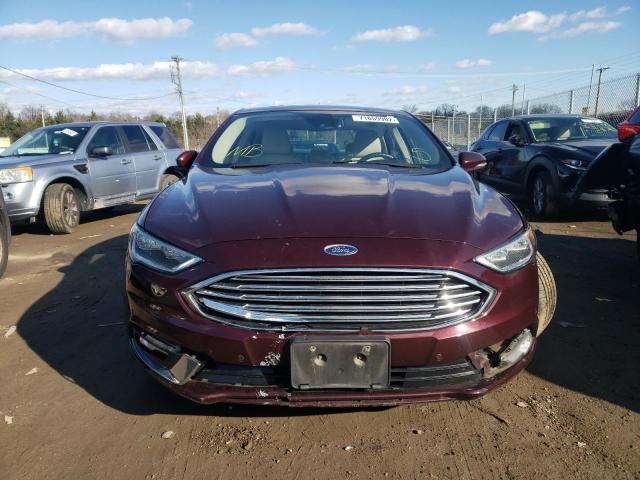 Photo 4 VIN: 3FA6P0RU7HR128586 - FORD FUSION TIT 