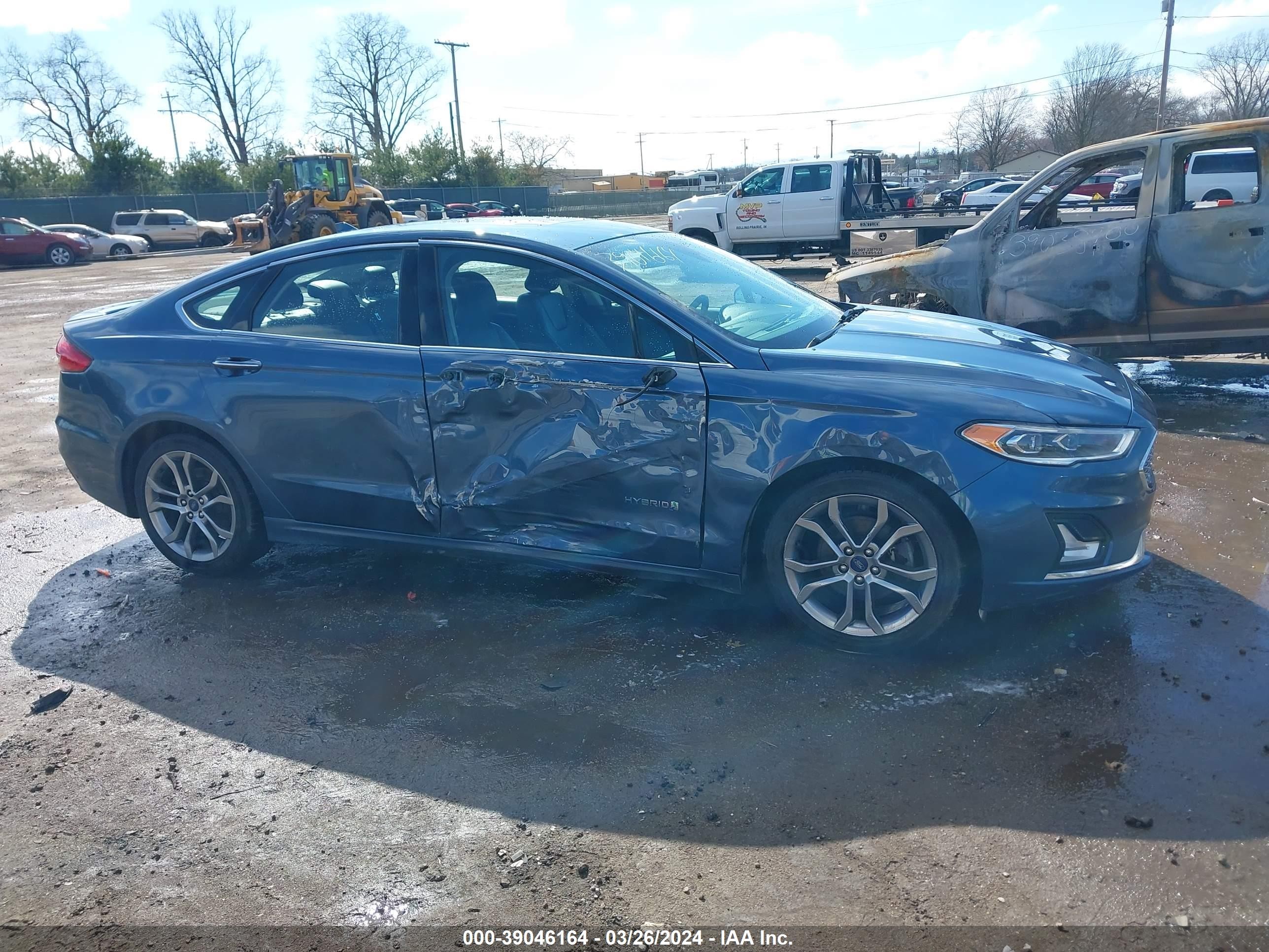 Photo 12 VIN: 3FA6P0RU7KR169386 - FORD FUSION 