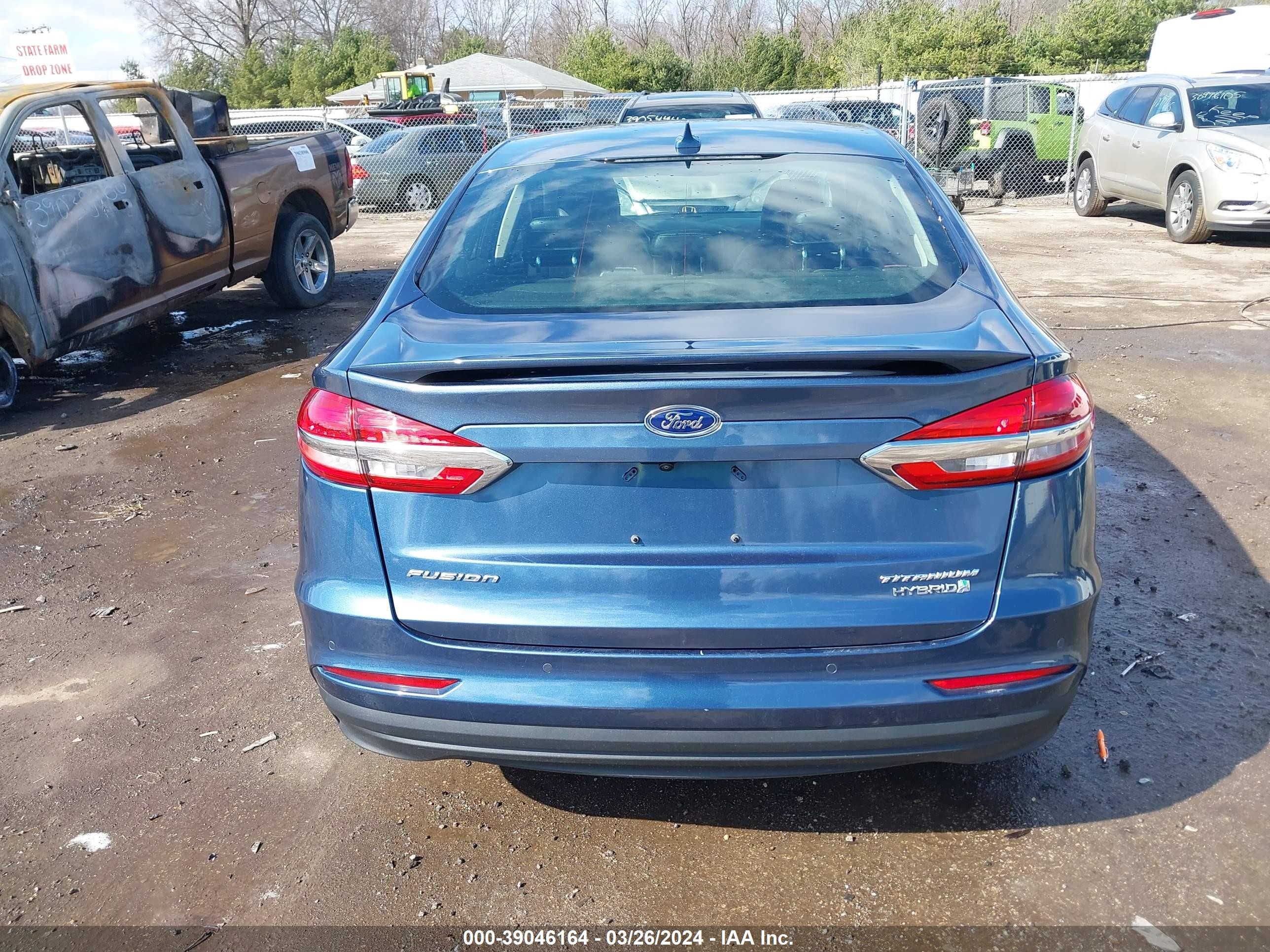 Photo 15 VIN: 3FA6P0RU7KR169386 - FORD FUSION 