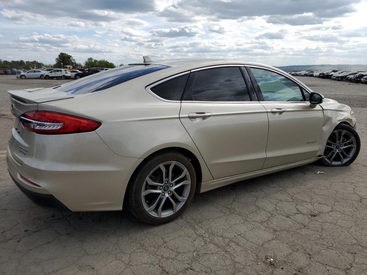 Photo 2 VIN: 3FA6P0RU7KR187791 - FORD FUSION 