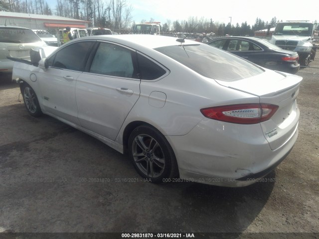 Photo 2 VIN: 3FA6P0SU1FR227038 - FORD FUSION ENERGI 