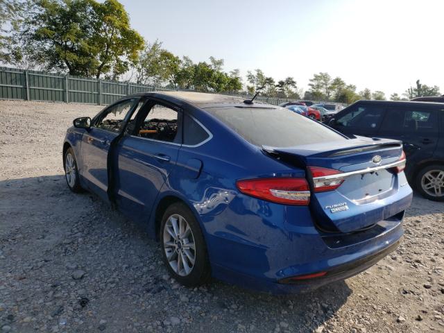 Photo 2 VIN: 3FA6P0SU1HR275920 - FORD FUSION TIT 