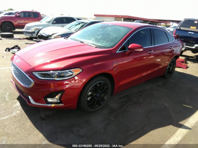 Photo 1 VIN: 3FA6P0SU1KR115141 - FORD FUSION 