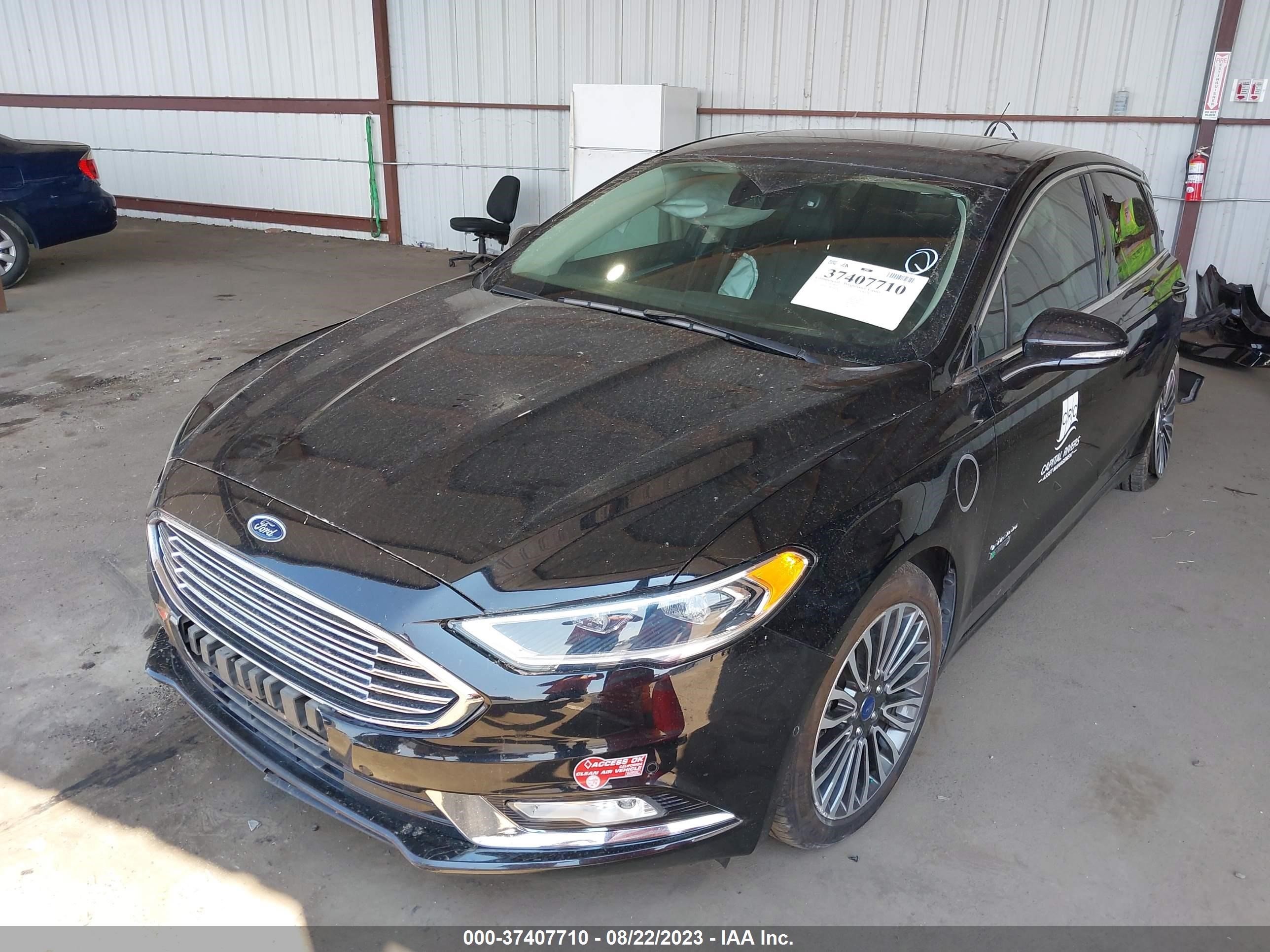 Photo 1 VIN: 3FA6P0SU2HR354674 - FORD FUSION 