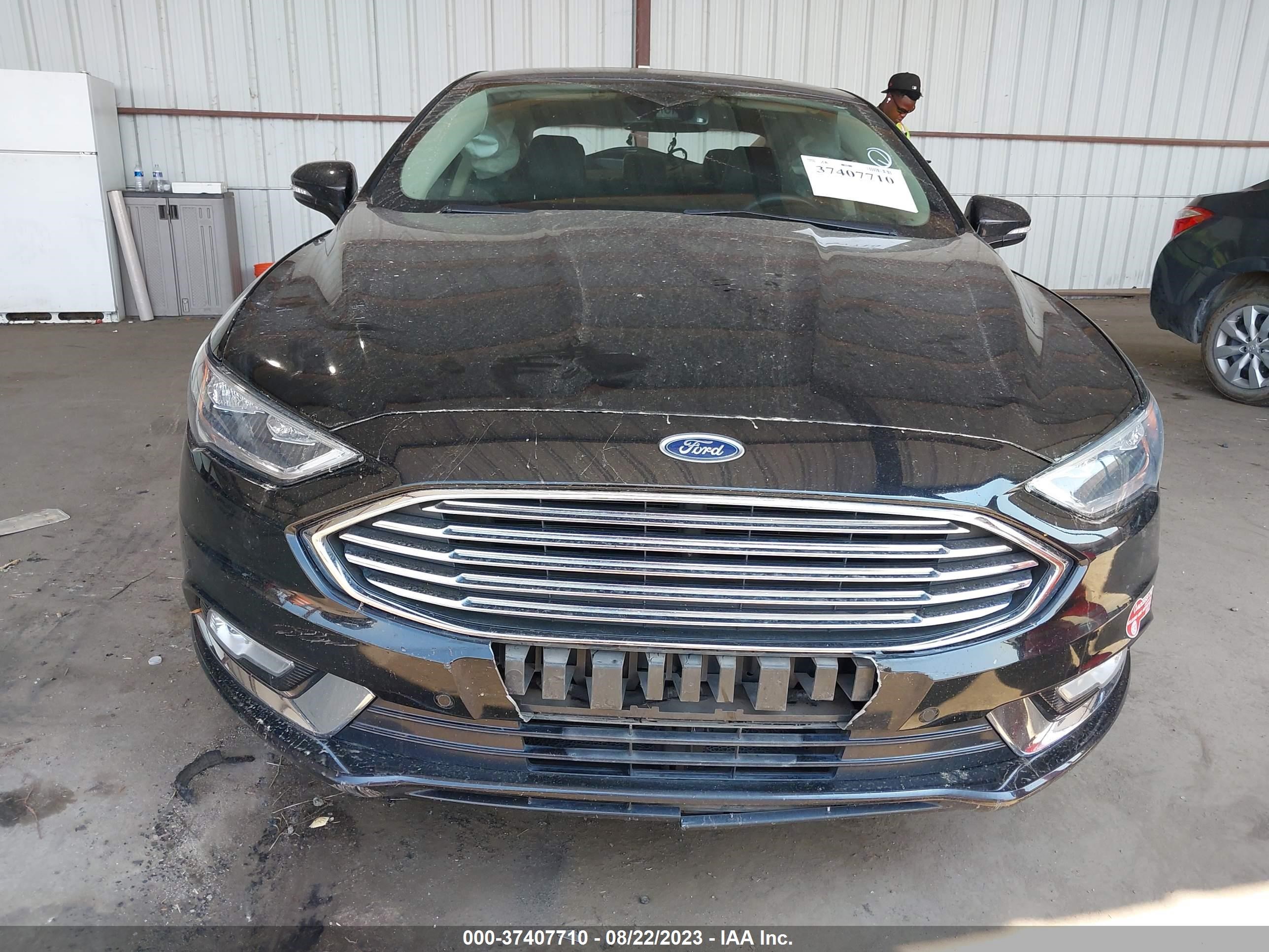 Photo 12 VIN: 3FA6P0SU2HR354674 - FORD FUSION 