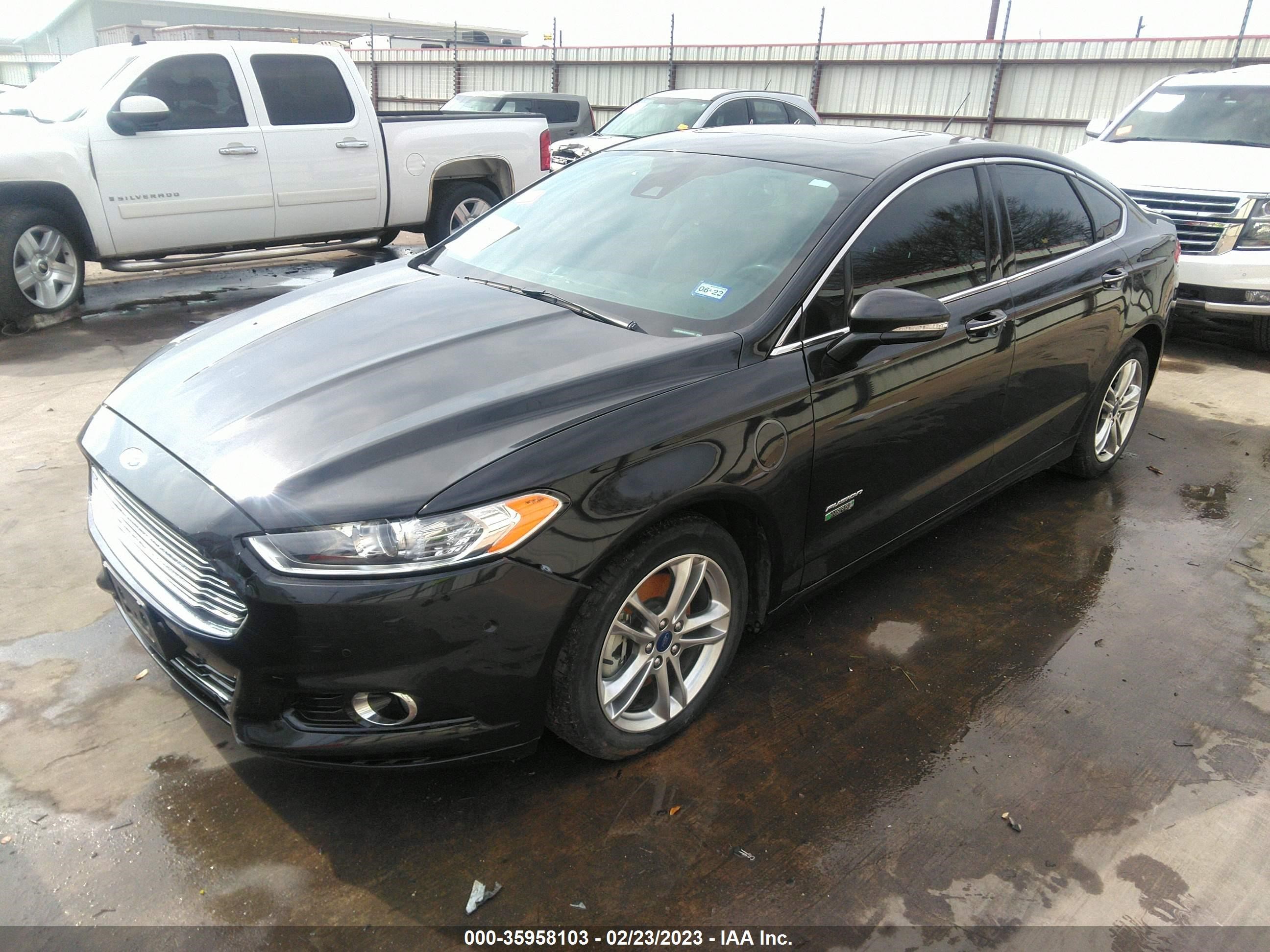 Photo 1 VIN: 3FA6P0SU3FR244455 - FORD FUSION 