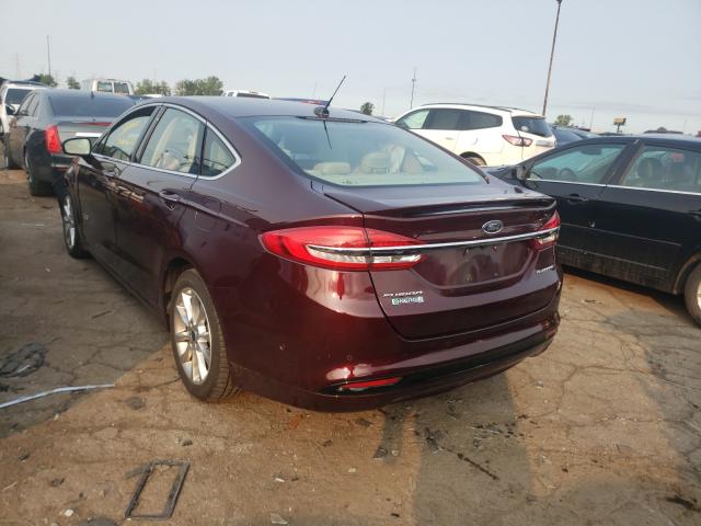 Photo 2 VIN: 3FA6P0SU3HR261114 - FORD FUSION 