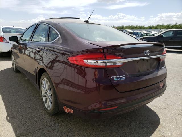 Photo 2 VIN: 3FA6P0SU3HR264885 - FORD FUSION TIT 