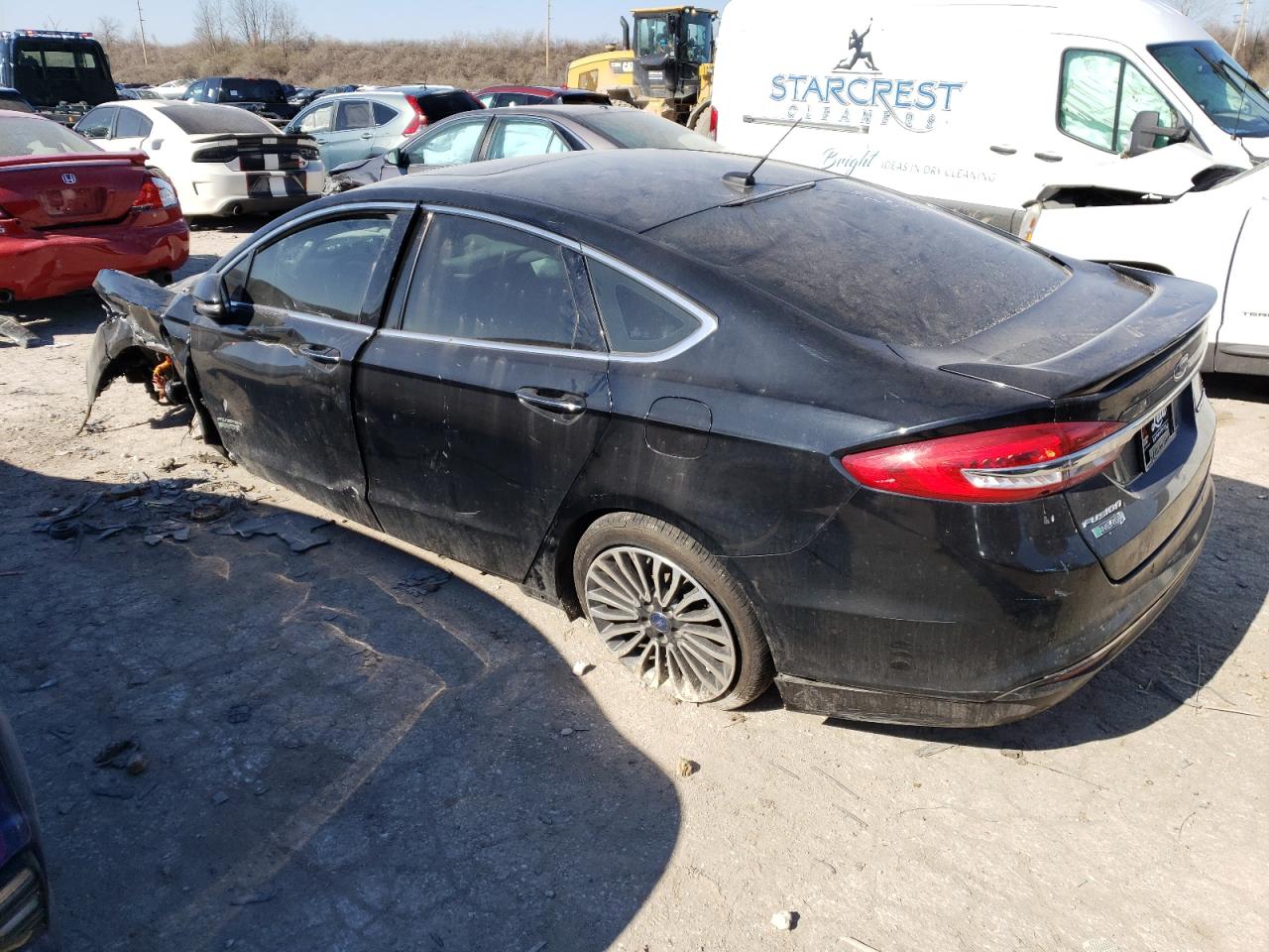 Photo 1 VIN: 3FA6P0SU4JR152876 - FORD FUSION 