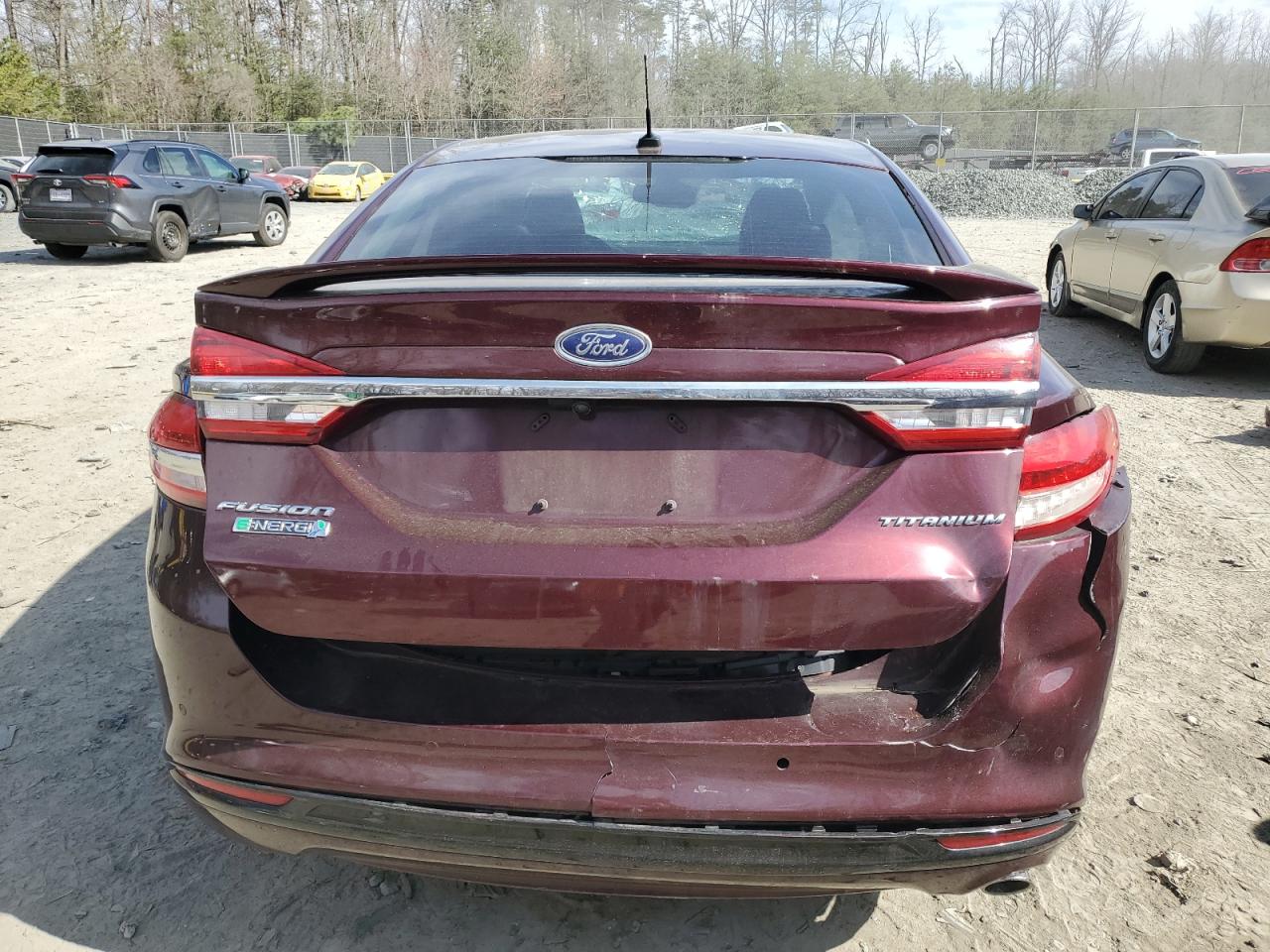 Photo 5 VIN: 3FA6P0SU5HR268565 - FORD FUSION 