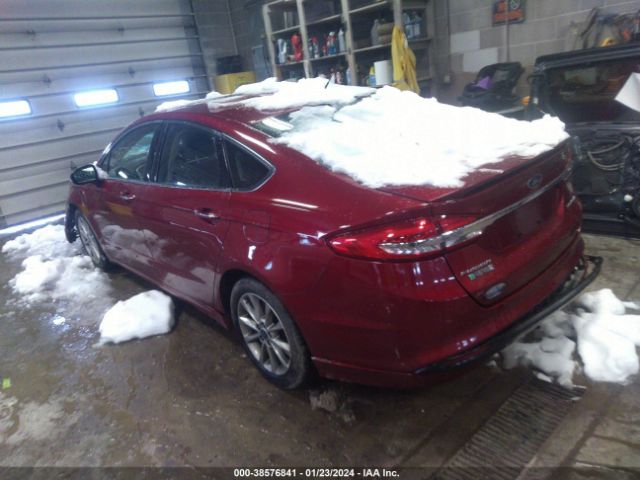 Photo 2 VIN: 3FA6P0SU5HR350943 - FORD FUSION 