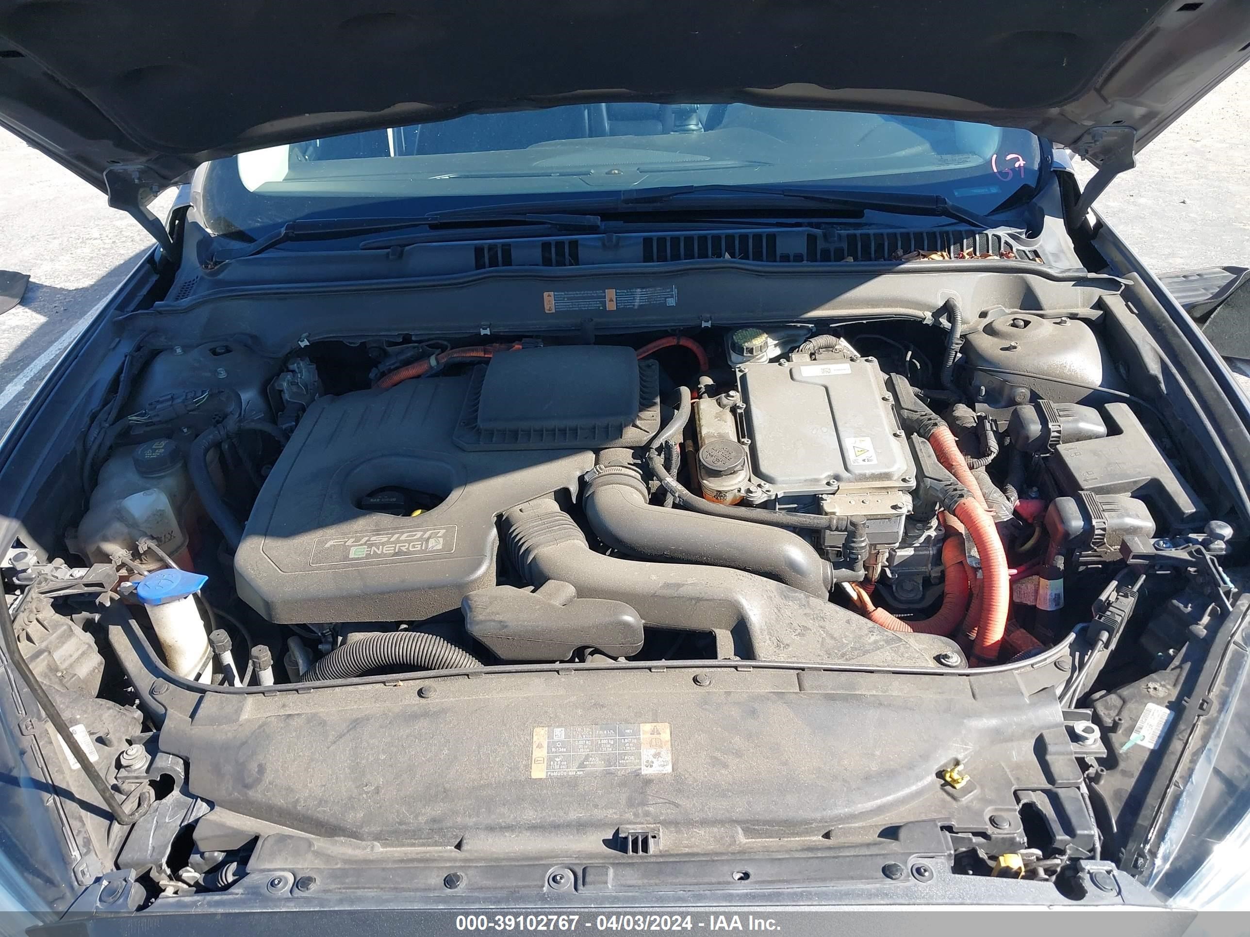 Photo 9 VIN: 3FA6P0SU6DR325012 - FORD FUSION 