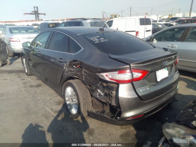 Photo 2 VIN: 3FA6P0SU6ER291784 - FORD FUSION ENERGI 