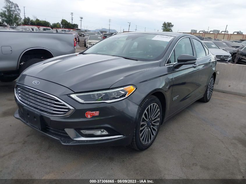 Photo 1 VIN: 3FA6P0SU7JR161751 - FORD FUSION 