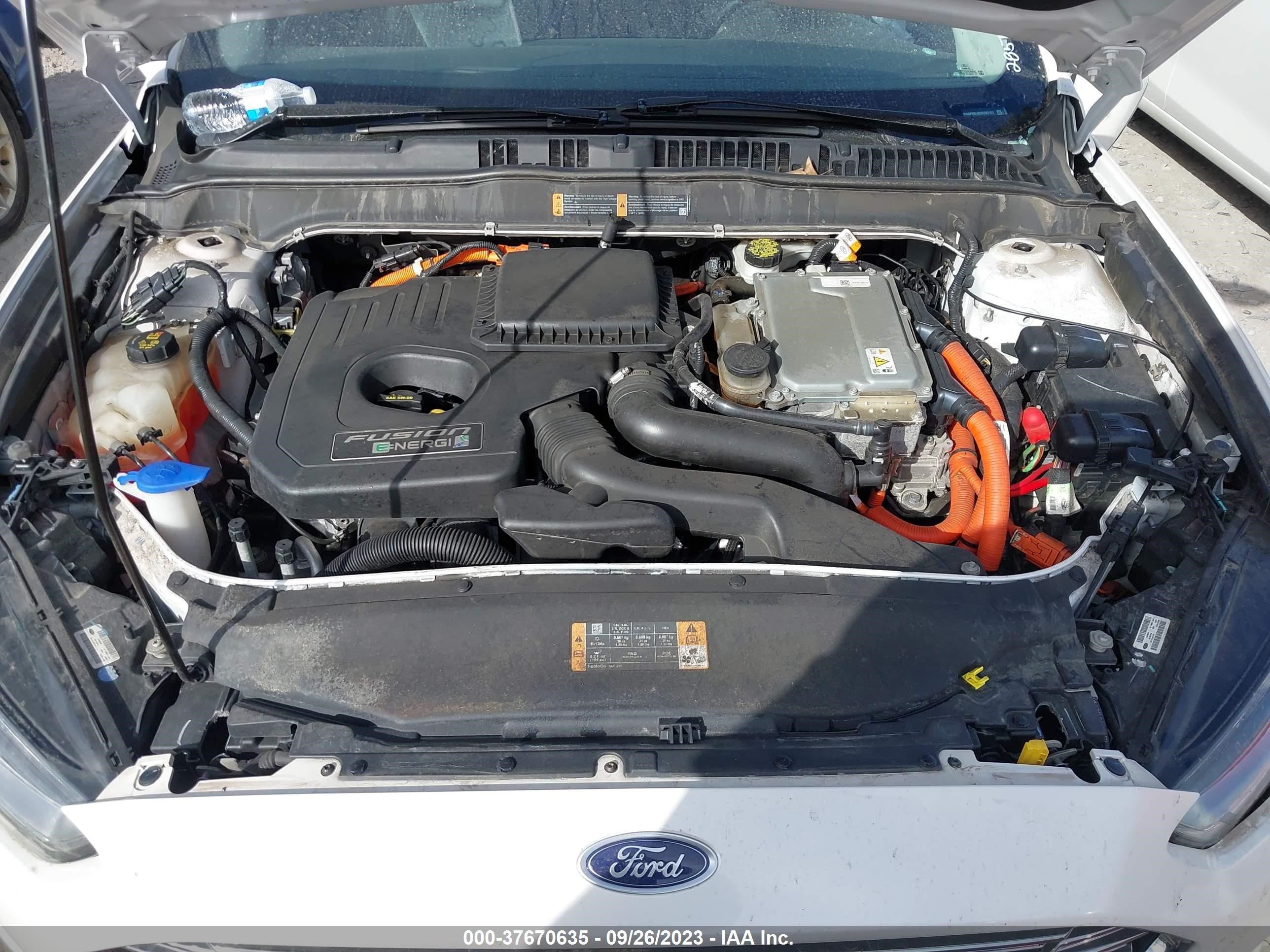 Photo 9 VIN: 3FA6P0SU8DR285161 - FORD FUSION 