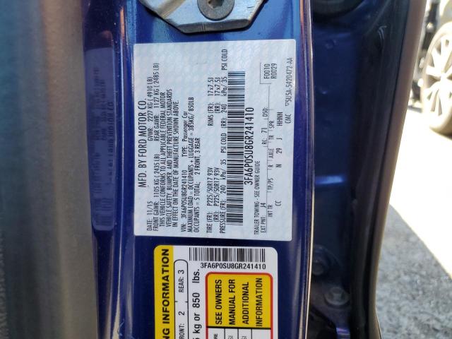 Photo 12 VIN: 3FA6P0SU8GR241410 - FORD FUSION TIT 