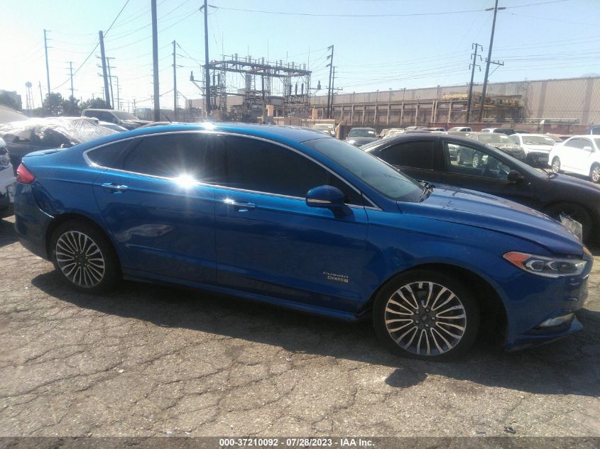 Photo 12 VIN: 3FA6P0SU8HR129742 - FORD FUSION 