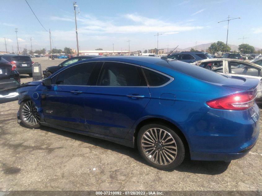 Photo 13 VIN: 3FA6P0SU8HR129742 - FORD FUSION 