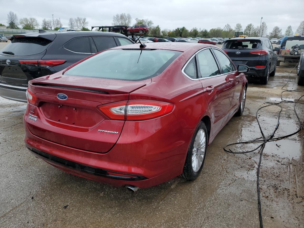 Photo 2 VIN: 3FA6P0SU9ER119247 - FORD FUSION 