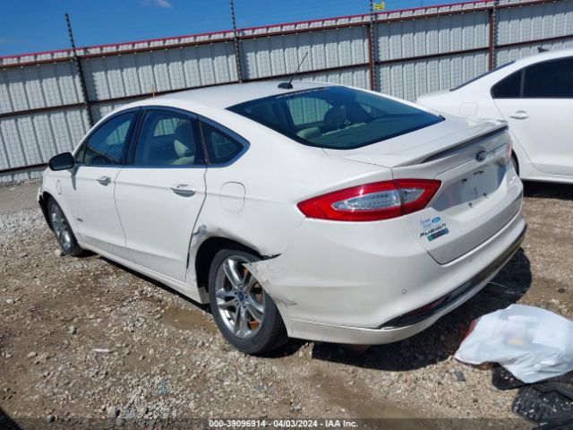 Photo 2 VIN: 3FA6P0SU9FR288329 - FORD FUSION ENERGI 