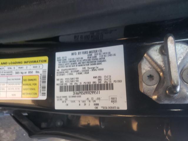 Photo 9 VIN: 3FA6P0SU9FR299511 - FORD FUSION TIT 