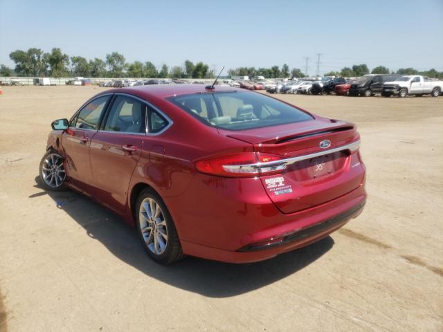 Photo 2 VIN: 3FA6P0SU9HR191389 - FORD FUSION TIT 