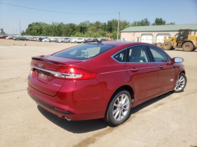 Photo 3 VIN: 3FA6P0SU9HR191389 - FORD FUSION TIT 