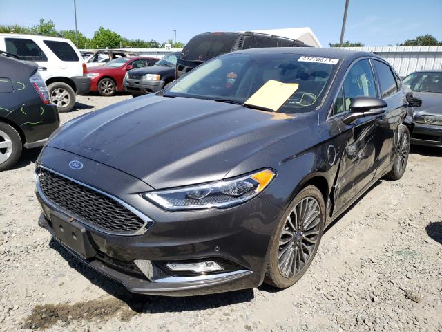 Photo 1 VIN: 3FA6P0SU9HR373674 - FORD FUSION TIT 