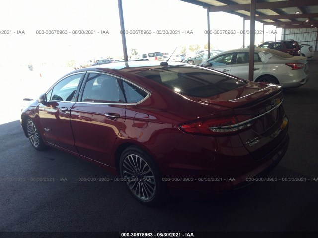 Photo 2 VIN: 3FA6P0SUXHR306338 - FORD FUSION 